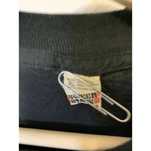 Vtg Frankly My Dear This Is My‎ Costume Frankenstein Men’s Sz XL Black T Shirt - Picture 2 of 7